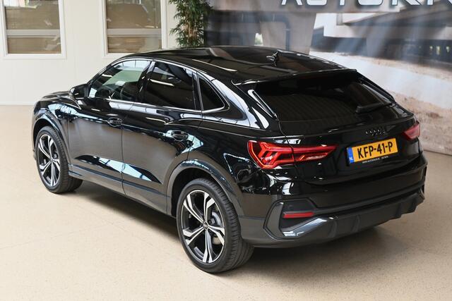 Audi Q3 Sportback 45 TFSIe 245pk S Edition | ACC | Camera | Keyless | Trekhaak | 100% (Dealer) onderhouden label