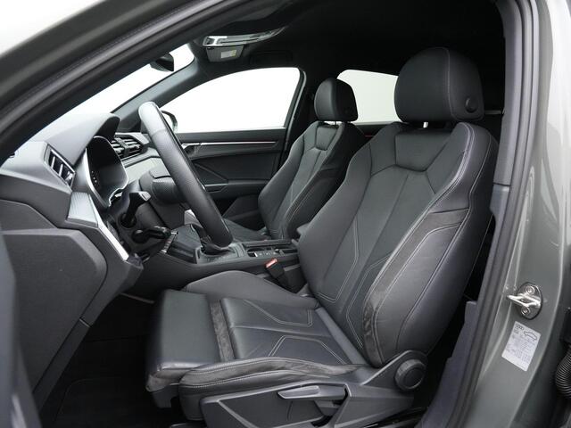 Audi Q3 Sportback 45 TFSI e 245 pk S Edition / S-Line | Trekhaak | Leder | Sonos | Achteruitrijcamera | Stoelverwarming | Adaptive Cruise | Navigatie