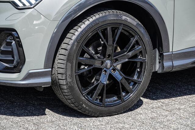 Audi Q3 35Tfsi 150Pk Aut. | Edition one | S-Line | Achteruitrijcamera | Trekhaak | Black optiek | 20'' | Chronos Grijs