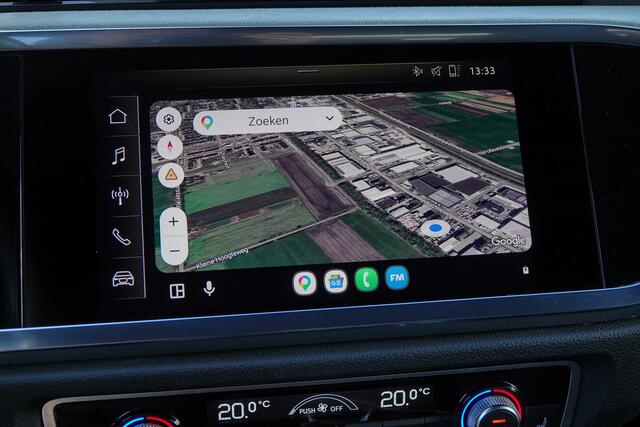 Audi Q3 35Tfsi 150Pk Aut. | Edition one | S-Line | Achteruitrijcamera | Trekhaak | Black optiek | 20'' | Chronos Grijs