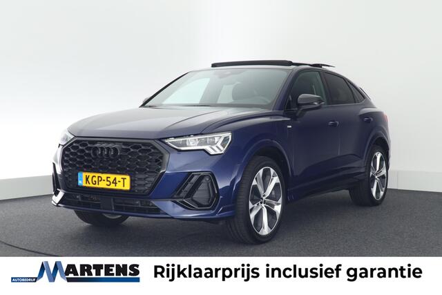 Audi Q3 Sportback 45 TFSI e 245pk S Edition Trekhaak 360Camera Keyless ACC Ambianceverl. Stoelverwarming Virtual Cockpit Navigatie 2x S-Line