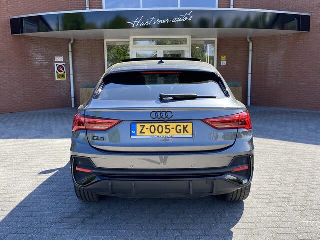 Audi Q3 Sportback 45 TFSI e Edition bomvol in de opties! | Lederen bekleding | Schuif/kanteldak | Sonos geluidsysteem | RIJKLAARPRIJS INCL 12 MAANDEN GARANTIE EN BEURT