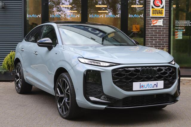 Audi Q3 Sportback 1.5 200kW e-hybrid S-Line Pano/Sonos/360/Tech Pro/Elek. stoelen+mem/Head-up/Keyless/20"/Trekhaak wegkl.