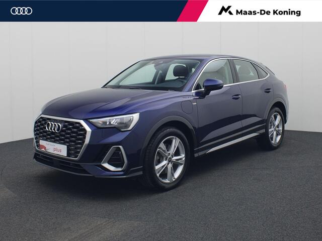 Audi Q3 Sportback 45 TFSIe 180kW/245PK S Line · Camera · Apple/Android Car Play · Adaptive Cruise Control ·Leder · Stoelverwarming · Garantie t/m 05-04-2027 of 100000km