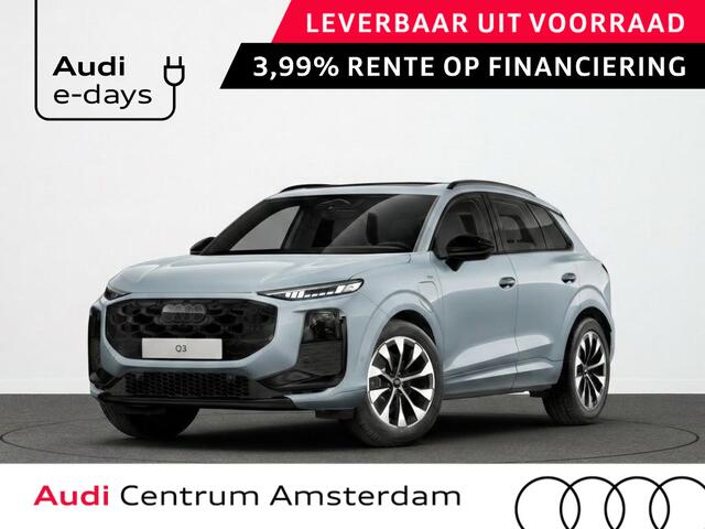 Audi Q3 S edition e-hybrid 272 pk | Techniekpakket plus | Panorama-glasdak | Optiekpakket zwart-glanzend | Trekhaak mech. zwenkbaar |