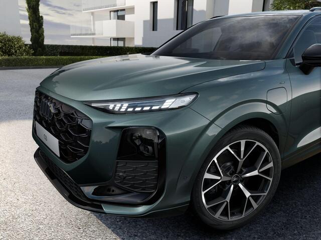 Audi Q3 S line e-hybrid 200kW S tronic | 272Pk | Pano Dak | Trekhaak | Black Pack | 20Inch | Wordt Verwacht |