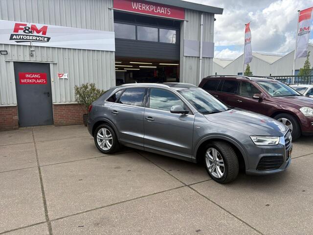 Audi Q3 1.4 TFSI CoD Sport S Line Edition Clima, stoelverwarming, cruise, pdc