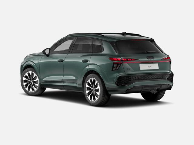 Audi Q3 1.5 200kW e-hybrid S edition 272 PK · Tech plus · Glazen panoramadak · Optiekpakket zwart