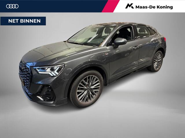 Audi Q3 Sportback 45 TFSIe 245pk S-tronic S Edition · Apple/Android Car Play · Sonos Audio · 360 Camera · Stoelverwarming · Dodehoek Detectie · 19'' Inch ·