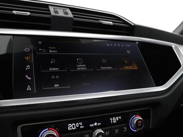 Audi Q3 Sportback 45 TFSIe 245pk S-tronic S Edition · Panoramadak · Elek. Achterklep · Dodehoek Detectie · Lederen Bekleding · Cruise Control · P-Sensoren · 19'' Inch ·