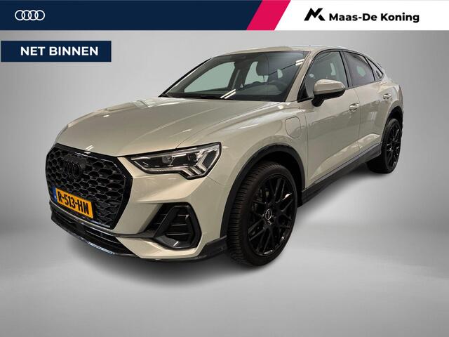 Audi Q3 Sportback 45 TFSIe 245pk S Edition · 360 Camera · B&O Sound · Inklap. Trekhaak · Dodehoeksensor · Stoelverwarming · ACC · 20"Velgen · Apple/Android Car Play ·