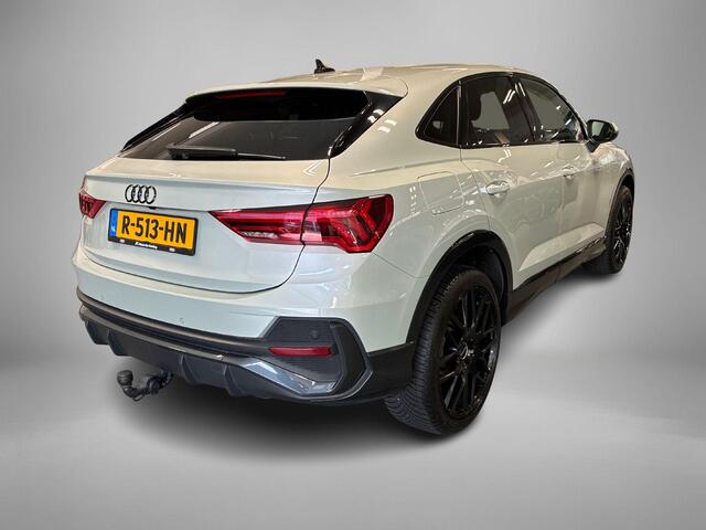Audi Q3 Sportback 45 TFSIe 245pk S Edition · 360 Camera · B&O Sound · Inklap. Trekhaak · Dodehoeksensor · Stoelverwarming · ACC · 20"Velgen · Apple/Android Car Play ·