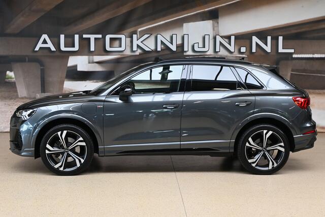 Audi Q3 45 TFSIe 245pk S edition | 360° | Pano | Elek. stoel | Sonos | Matrix | 100% (Dealer) onderhouden label