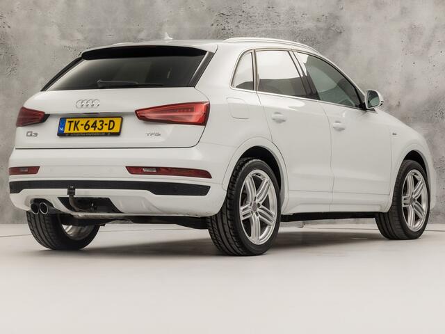 Audi Q3 1.4 TFSI CoD S-LIne Sport 150Pk Automaat (2X S-LINE, NAVIGATIE, LEDER, STOELVERWARMING, SPORTSTOELEN, GETINT GLAS, TREKHAAK, NIEUWE APK, NIEUWSTAAT)