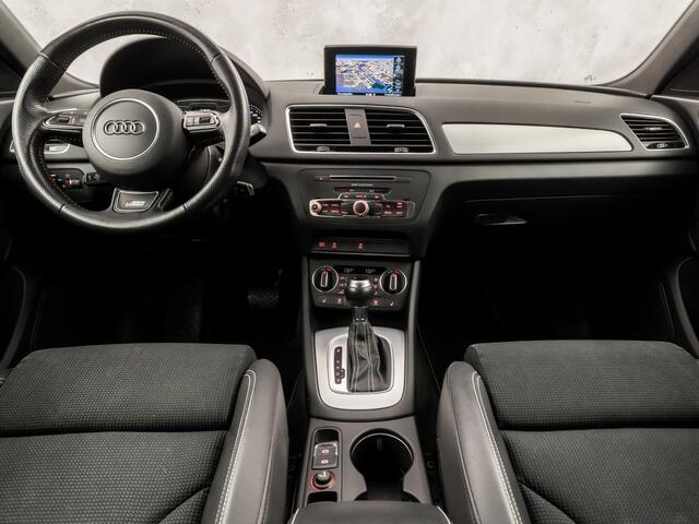 Audi Q3 1.4 TFSI CoD S-LIne Sport 150Pk Automaat (2X S-LINE, NAVIGATIE, LEDER, STOELVERWARMING, SPORTSTOELEN, GETINT GLAS, TREKHAAK, NIEUWE APK, NIEUWSTAAT)