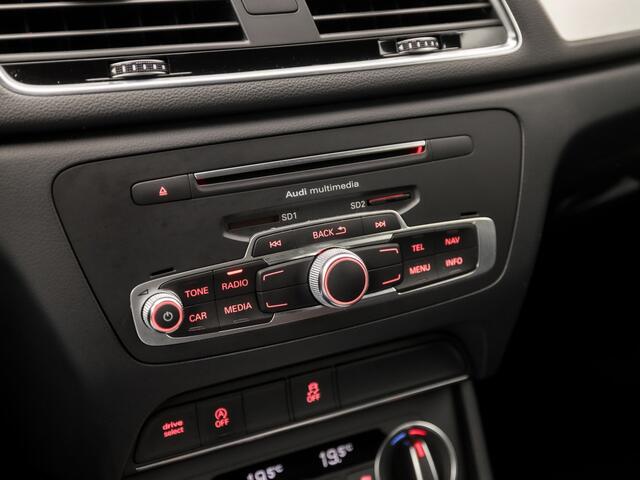 Audi Q3 1.4 TFSI CoD S-LIne Sport 150Pk Automaat (2X S-LINE, NAVIGATIE, LEDER, STOELVERWARMING, SPORTSTOELEN, GETINT GLAS, TREKHAAK, NIEUWE APK, NIEUWSTAAT)