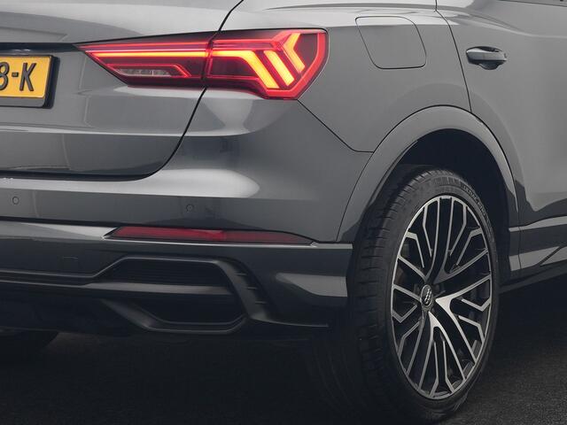 Audi Q3 45 TFSI e 2x S Line PHEV 245pk Dealer O.H. | Trekhaak Afn. | Adaptive Cruise | 360 Camera | Matrix LED | Sportstoelen Memory & Verwarmd | Keyless | Blis | Apple Carplay | Sfeerverlichting | 20"L.M | Navigatie | DAB | Plug In Hybrid |