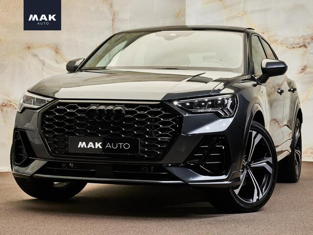 Audi Q3 Sportback 35 TFSI S Edition, pano, ACC, assistentiepakket, leder, keyless, LED, 20", privacy, tr.haak, NP72k
