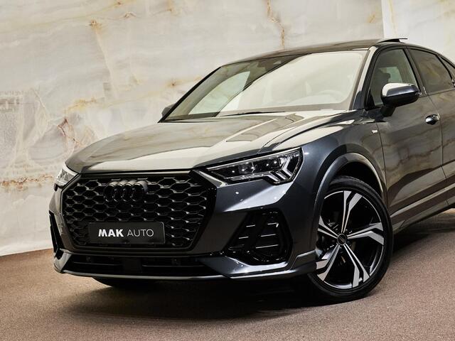 Audi Q3 Sportback 35 TFSI S Edition, pano, ACC, assistentiepakket, leder, keyless, LED, 20", privacy, tr.haak, NP72k