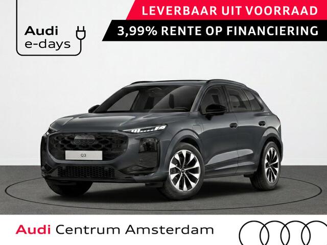 Audi Q3 S edition e-hybrid 272 pk | Techniekpakket plus | Panorama-glasdak | Optiekpakket zwart-glanzend | Trekhaak mech. zwenkbaar |