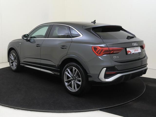 Audi Q3 Sportback 45 TFSI e S Edition | SoH 100% | SONOS audio | Lederen bekleding | 360 camera | Dodehoek detectie | Navigatie Plus | Full LED verlichting | Cruise control | Elektrische achterklep |