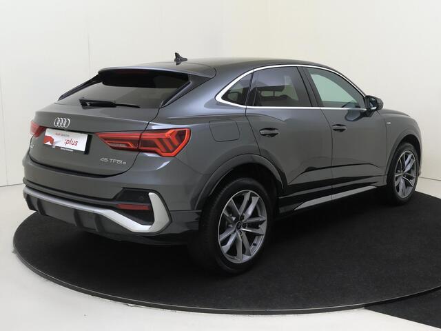 Audi Q3 Sportback 45 TFSI e S Edition | SoH 100% | SONOS audio | Lederen bekleding | 360 camera | Dodehoek detectie | Navigatie Plus | Full LED verlichting | Cruise control | Elektrische achterklep |