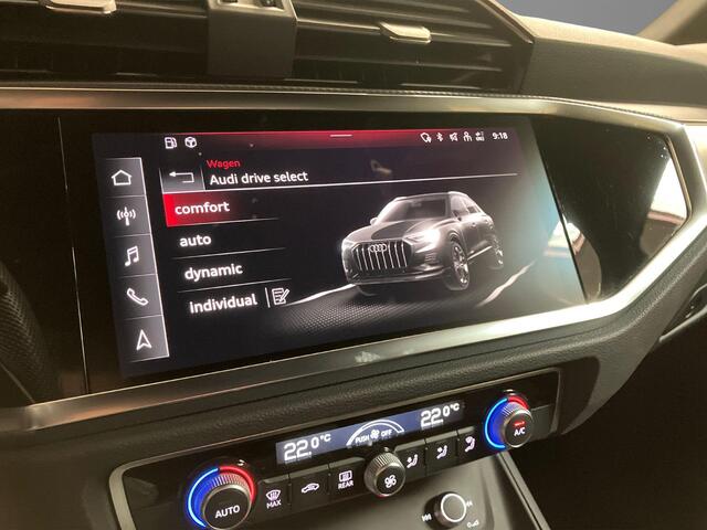Audi Q3 45 TFSIe 180kW/245PK S Line · Trekhaak · Camera + Parkeersensoren · Apple/Android Car Play · Dodehoeksensor · Garantie t/m 22-11-2027 of 80000km