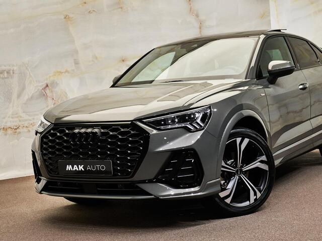 Audi Q3 Sportback 35 TFSI S Edition, pano, ACC, assistentiepakket, leder, keyless, LED, 20", privacy, NP72k