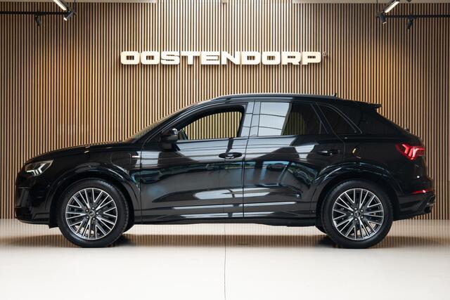 Audi Q3 45TFSIe/245pk S-Line Blackstyle|2022|Leer+memory|Matrix|Keyless|PDC+360Camera|Sonos|Navi|Carplay/AndroidAuto|19"LMV|Winterpakket