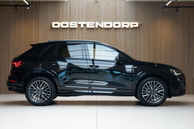 Audi Q3 45TFSIe/245pk S-Line Blackstyle|2022|Leer+memory|Matrix|Keyless|PDC+360Camera|Sonos|Navi|Carplay/AndroidAuto|19"LMV|Winterpakket