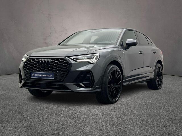Audi Q3 Sportback 45 TFSI e 245PK S Edition | Sonos | Top-View | 20-Inch | Stoelverwarming | Adaptive-Cruise | Zwart-Optiek | Matrix |