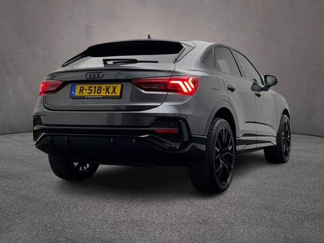 Audi Q3 Sportback 45 TFSI e 245PK S Edition | Sonos | Top-View | 20-Inch | Stoelverwarming | Adaptive-Cruise | Zwart-Optiek | Matrix |