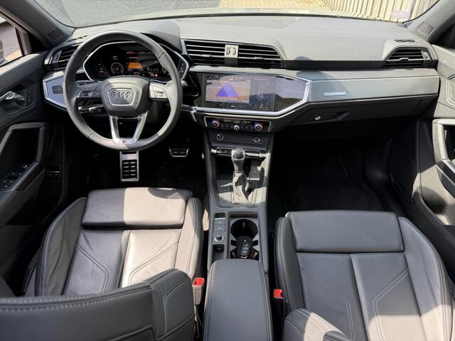 Audi Q3 Sportback 45 TFSI e S Edition 18"/Panoramadak/Dodehoek/Leder/Camera/Elektrische klep/Keyless