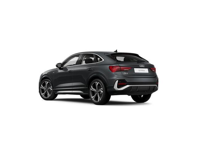 Audi Q3 Sportback 45 TFSI e S Edition | 245 PK | SoH 94% | Adaptive cruise control | Climate control | 20" LM velgen | S line | Keyless |