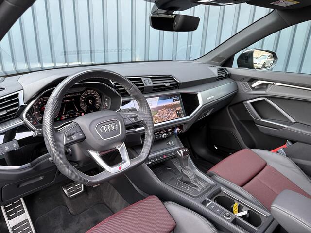 Audi Q3 Sportback 45 TFSI e S-Line | Pano | Trekhaak wegkl. | Memory Seats | Sonos | 360 Camera | 20'' | Prijs Rijklaar!!