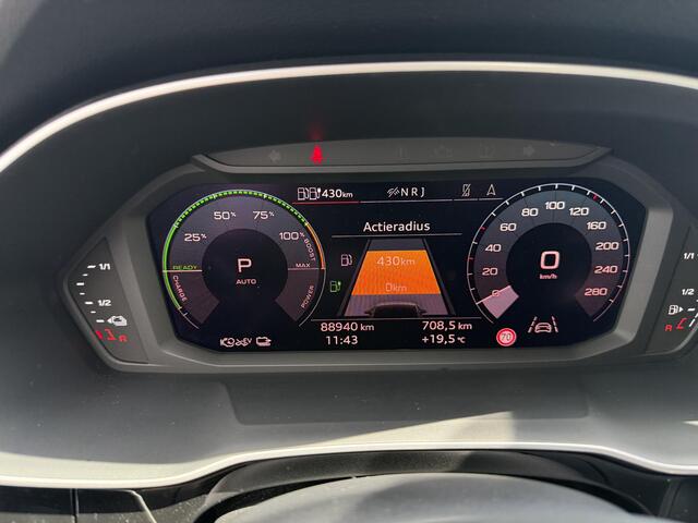 Audi Q3 45 TFSI e S tronic , HYBRIDE/BENZINE, BTW INCL, AUTOMAAT, AIRCO, CRUISE, AUDI VIRTUALITEIT COCKPIT, NAVIGATIE EN NOG VEEL MEER, 1 JAAR GARANTIE