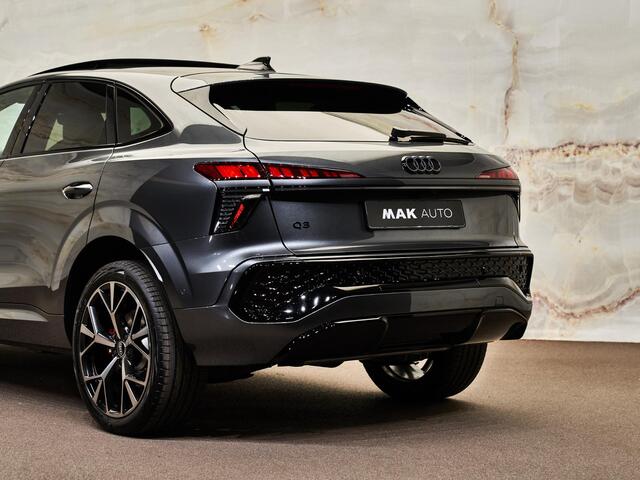 Audi Q3 Sportback E-Hybrid S Edition , pano, tr.haak, 20", Sonos, LED-kopl., memory, HUD, 360 camera, ACC, privacy