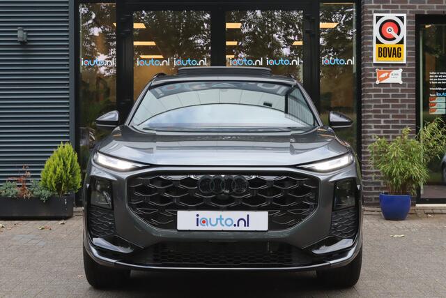 Audi Q3 1.5 200kW 272pk e-hybrid S-Line Pano/Leder/Tech Plus/Matrix LED/Camera/Elek-klep/Keyless/20"/ACC/Trekhaak wegkl.