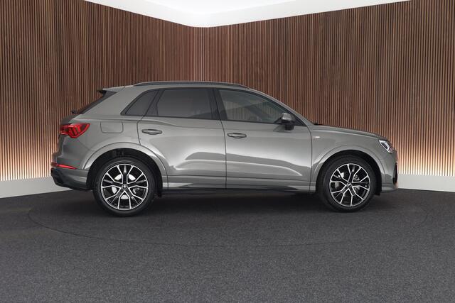 Audi Q3 35 TFSI 150pk S edition Black Edition Camera Stoelverwarming LED Virtual Cockpit Navigatie