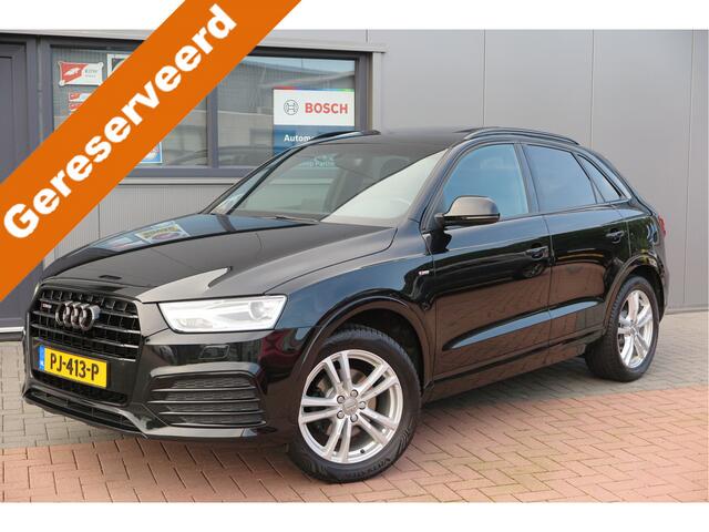 Audi Q3 1.4 TFSI 150pk CoD S-Tronic 2x S-Line, Pano ,Trekhaak ,Xenon, Navi, Stoelverwarming. . .