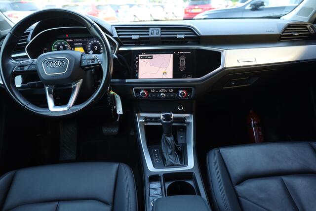 Audi Q3 Sportback 45 TFSI e S Edition PHEV LEER CARPLAY COCKPIT-NAVI DAB STOELVERW. ELEK-ACHTERKLEP ENZ!