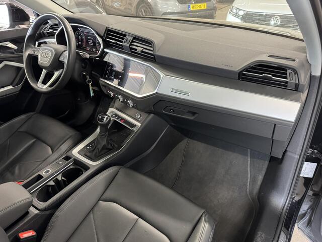 Audi Q3 Sportback 35 TFSI Automaat S Edition | 19" Lichtmetalen Velgen | Airco | Panorama-schuifdak | Audi sound system | Navigatie| Audi virtual cockpit | Lederen Bekleding | S Line exterieur( Vestiging - Vianen Tel: 0347-371248 )