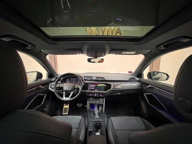 Audi Q3 45 TFSI e S edition Full Option|Matrix|Keyless|Pano|360|Sonos|Elektrische stoelen|Carbon|Ambiant|