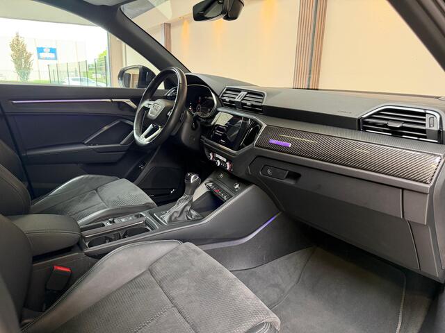 Audi Q3 45 TFSI e S edition Full Option|Matrix|Keyless|Pano|360|Sonos|Elektrische stoelen|Carbon|Ambiant|