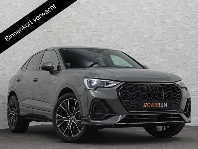 Audi Q3 Sportback 45 TFSI e 245pk S-Line | ACC | Trekhaak | Navi Plus | Lane Assist | Dodehoek | Carplay | LED | Stoelverwarming | Climate-Control | Interieur-Voorverwarming | Bovag Garantie |
