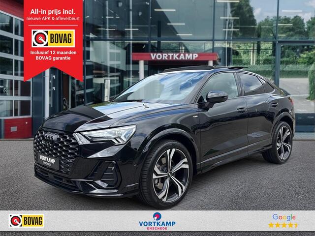 Audi Q3 45 TFSI QUATTRO S LINE LEDER/PANO-DAK/360CAM/ELEK-KLEP/BenO/ACC/STOELVERW
