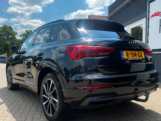 Audi Q3 35TFSi S-Line Blackline Navi Matrix Camera Apple Car Cruise trekhaak