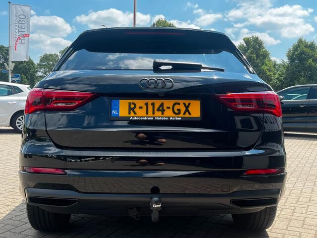 Audi Q3 35TFSi S-Line Blackline Navi Matrix Camera Apple Car Cruise trekhaak