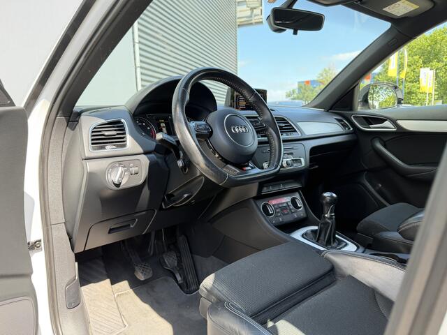 Audi Q3 BWJ 2017 | 1.4TFSI 126 PK Sport Edition | CLIMA | NAVI | 2X S-LINE | LEDER/STOF | SPORTSTOELEN | PDC