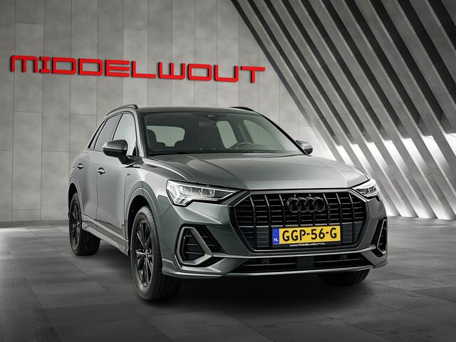 Audi Q3 45 TFSI e 245 PK S-Line Black Style Adapt.Cruise/Dodehoek/Carplay/LED+